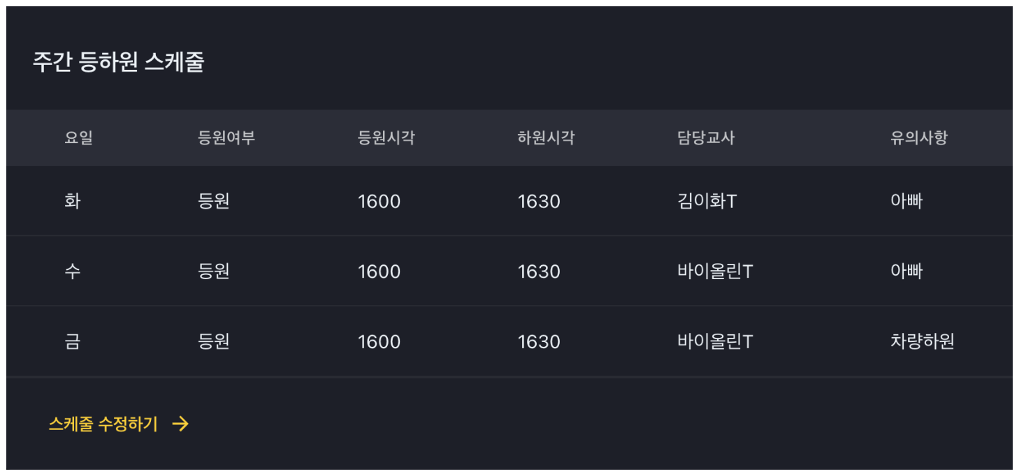 음악학원·미술학원 출결과 수업 스케줄, 이제 어나더클래스로 실시간 관리하세요