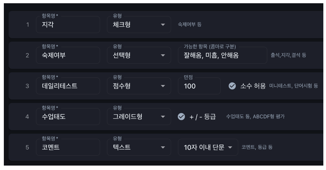 학원성적리포트, 학원생활공유, 학생리포트 한 번에 끝내는 어나더클래스만의 최고의 방법