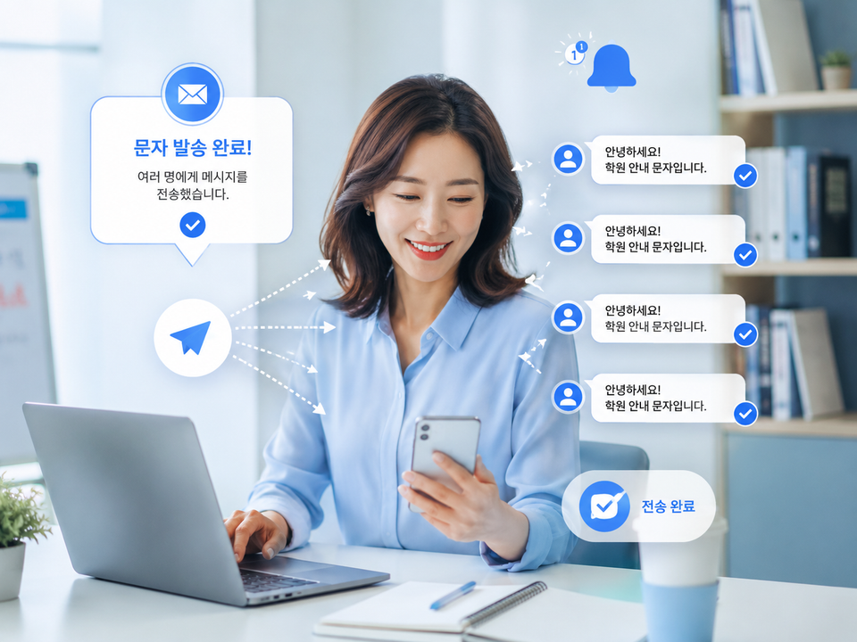 "문자 사전등록을 위한 서류 제출은 이제 그만!" 어나더클래스 문자 발송, 핸드폰 인증으로 간편하게 바뀝니다! (feat. 솔라피 연동)