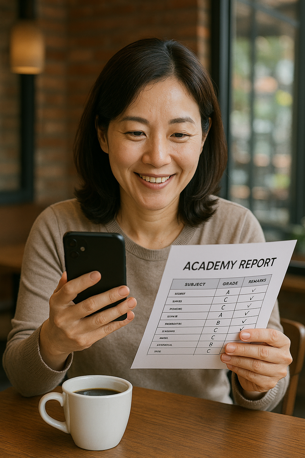 학원성적리포트, 학원생활공유, 학생리포트 한 번에 끝내는 어나더클래스만의 최고의 방법